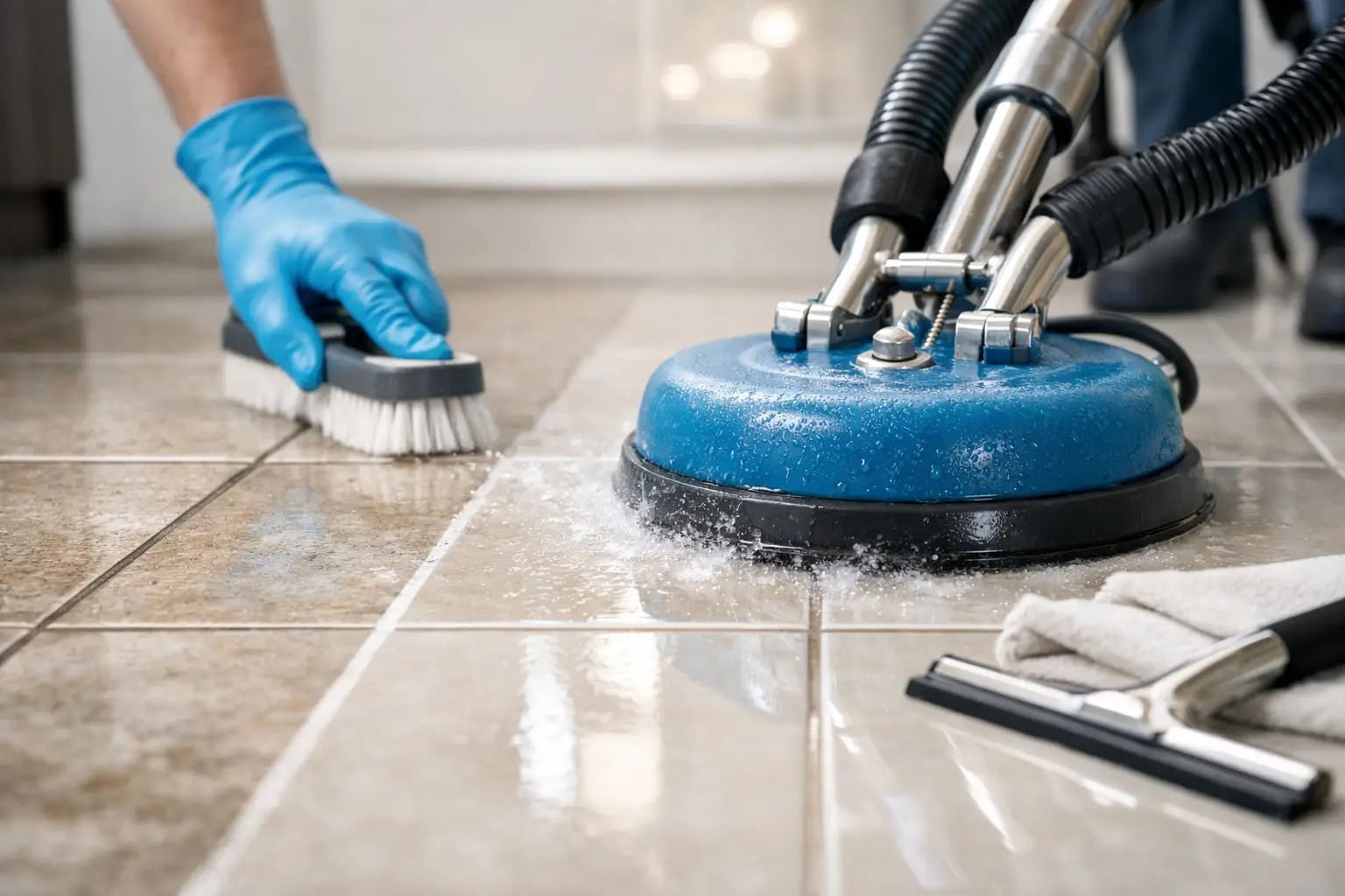 Tile Cleaning That Restores Grout and Shine